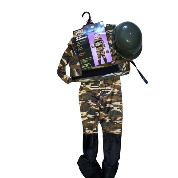Totally Ghoul Army/ Military Halloween Costume Dress Up Fantasy Play- Size Mediu - Picture 5 of 12